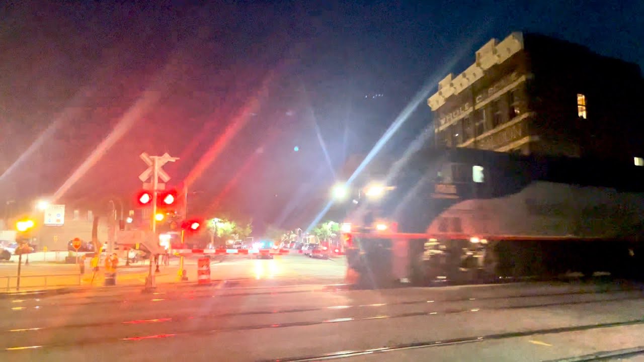 Amtrak Train 78 Elm Grade Crossing Greensboro NC to Raleigh NC July 20