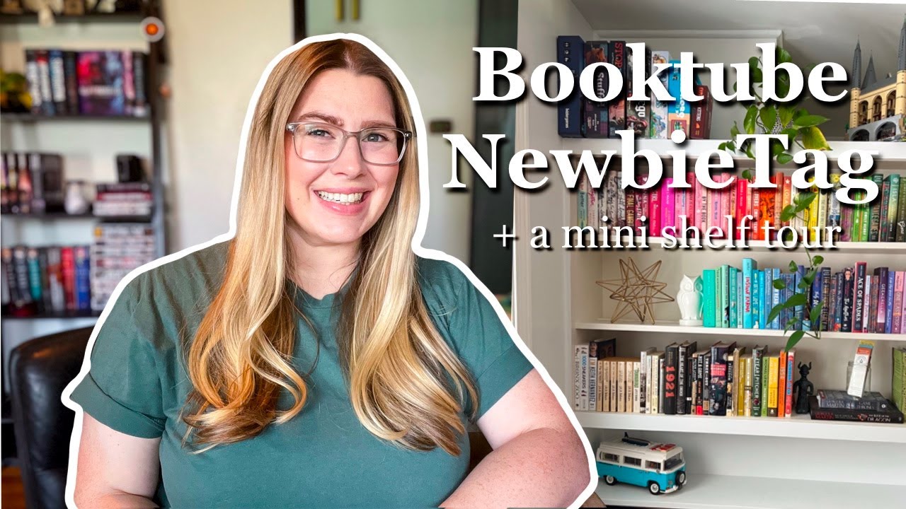 Booktube Newbie Tag Plus a Mini Bookshelf Tour 📚 YouTube