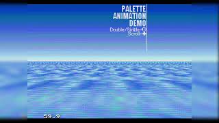 Palette Demo (Sega Genesis)[Scaling & Transparency]