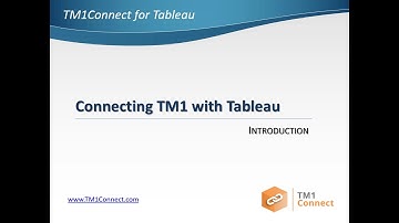 TM1Connect for Tableau