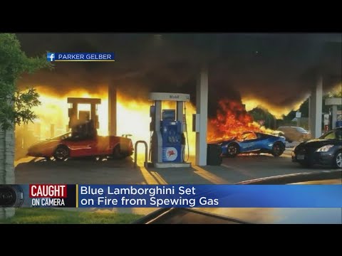 $400k-lamborghini-destroyed-by-fire-after-van-pulls-off-gas-pump