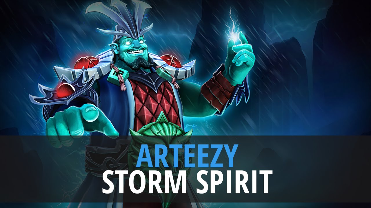 Arteezy (Storm Spirit) - Gameplay Dota 2