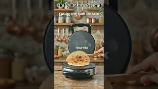 1 Minute Mein Phooli Hui Roti! 😍 Morvix Roti Maker Review & Demo#viral #shortvideo