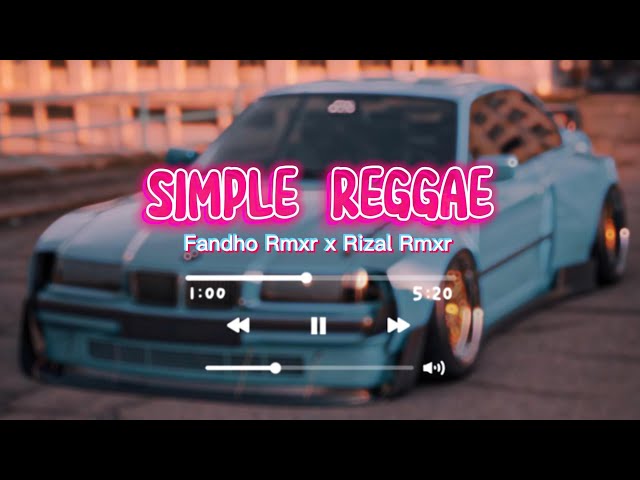 SIMPLE REGGAE BASS - Fandho Rmxr x Rizal Rmxr class=