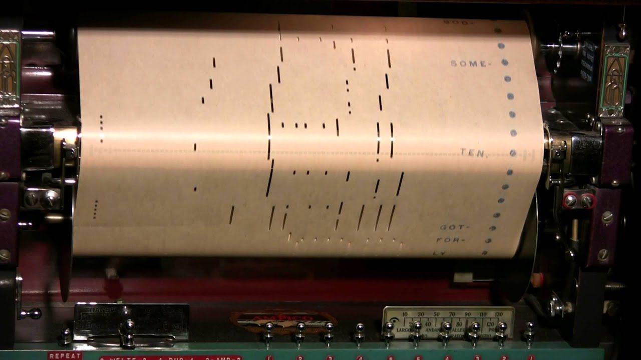 Sombody Else Took You  Out Of My Arms - Ampico Lexington 88n