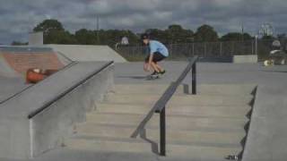 Alex's Steezy Kickflip Down The Big Six