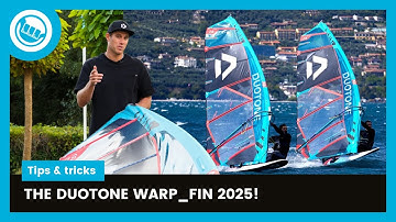 How to trim your 2025 Duotone Warp Fin by JORDY VONK