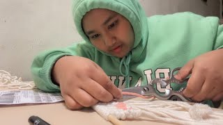 VLOG 2  : HANGING DECOR KIT (diy)