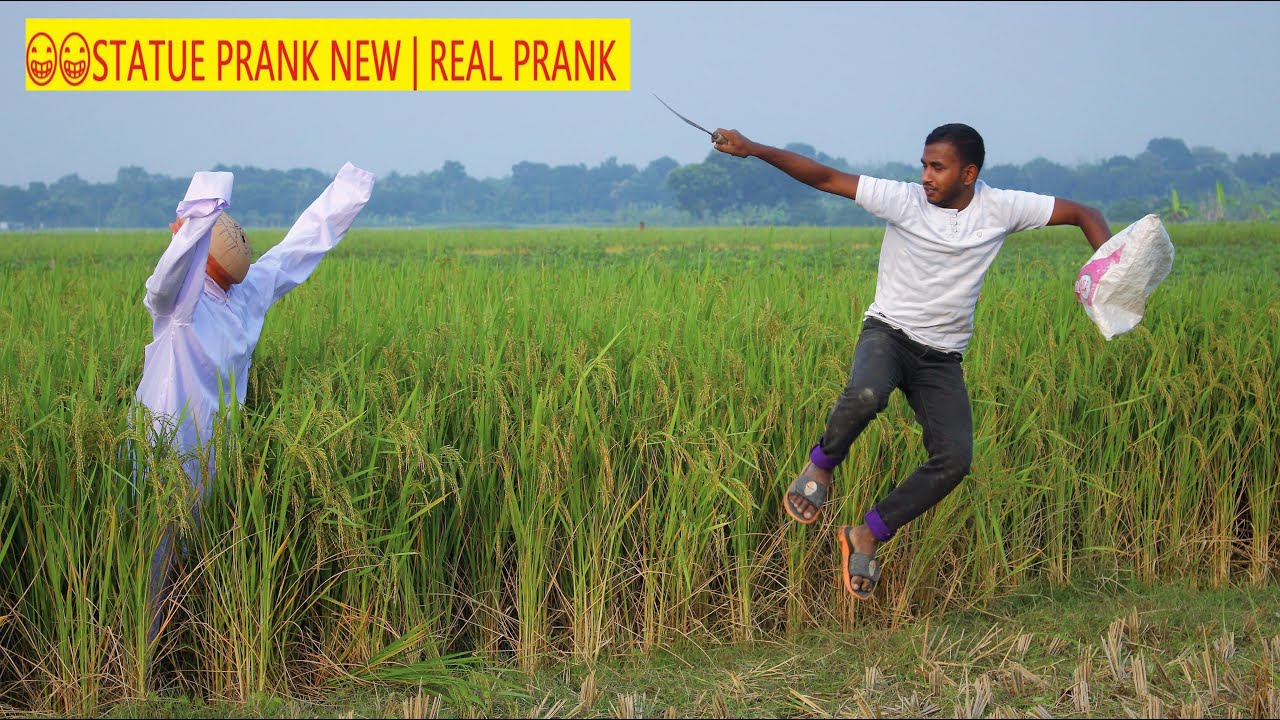 😁😁STATUE PRANK| NEW VIDEOS So Funny Video Furti Fun BD