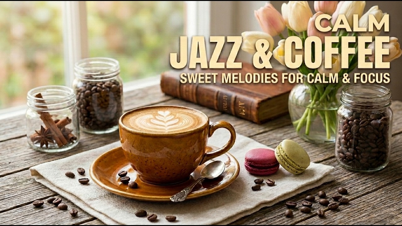 Calm Jazz Vibes ☀️ Cozy Bossa Nova Music for Coffee Time