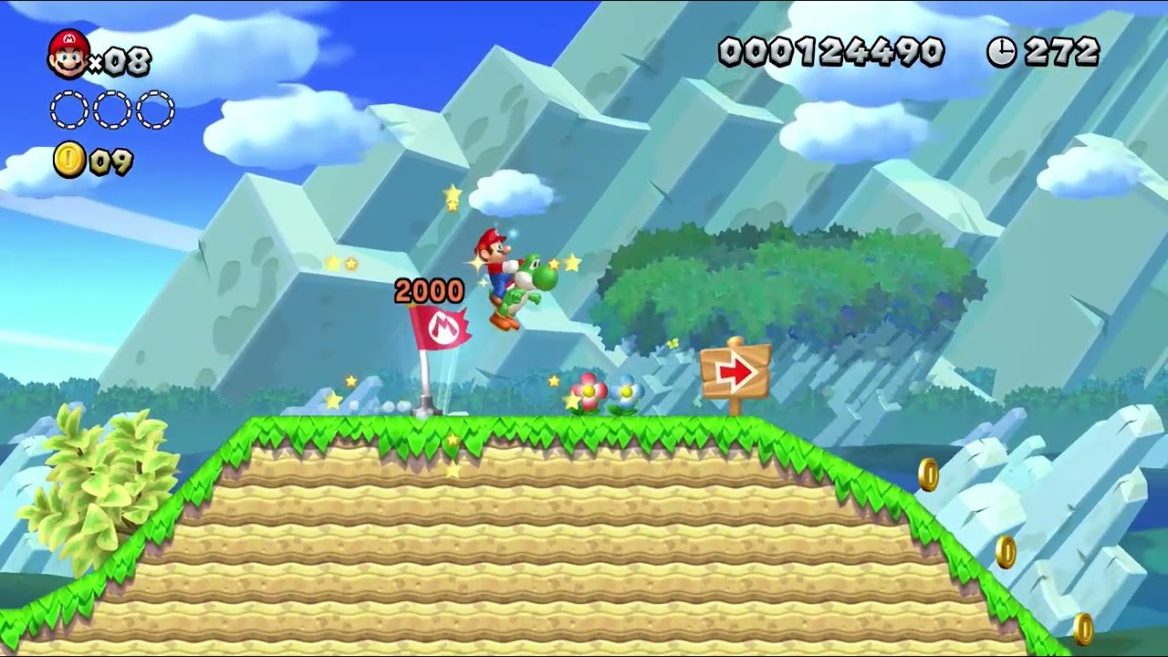 Super Mario Bros. U Deluxe Gameplay | Nintendo Switch 2 