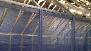 Greenhouse Extruded Aluminum Frame | Arcadia GlassHouse
