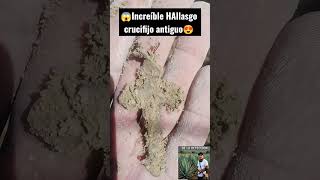 ? increíble lo que encontré ? un hermoso crucifijo antiguo #viral #detector #jalisco