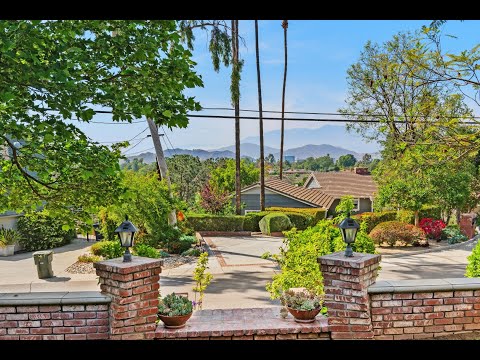 1956 Arroyo Drive, Riverside, CA home video tour