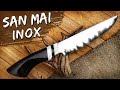 Proceso de forjado cuchillo San Mai acero Inox – Carbono. desafio sobre fuego