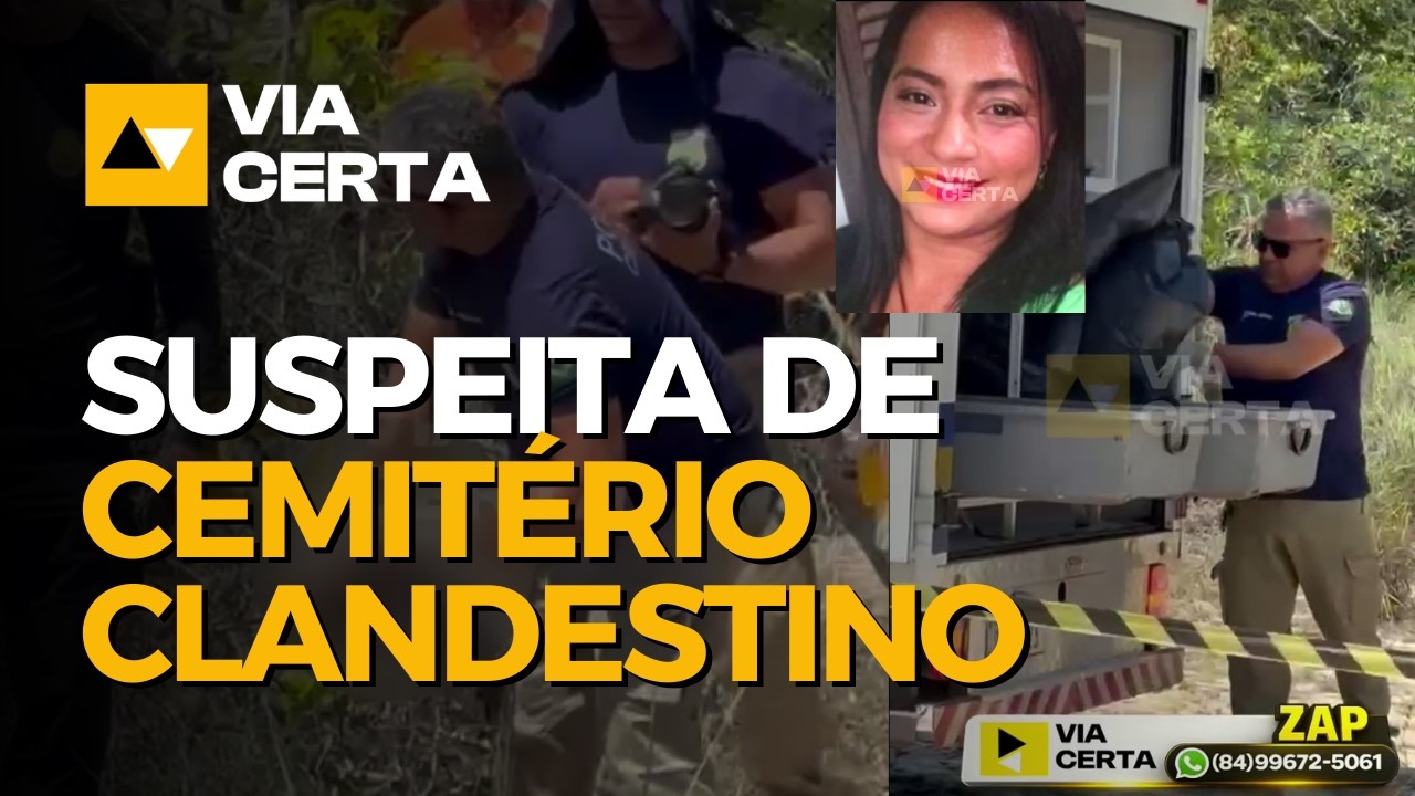 🚨EXCLUSIVO: Quatro corpos são encontrados em área de mata na Grande Natal