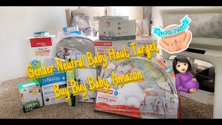Gender Neutral Baby Haul; Target, Buy Buy Baby, Amazon