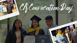 My CA Convocation day vlog❤️Years of struggle, prayers, and patience led me to this day 🥹😭 #vlog #ca