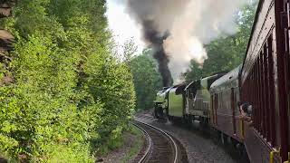 Reading and Northern #2102 From On Board Its Train 8/22/26