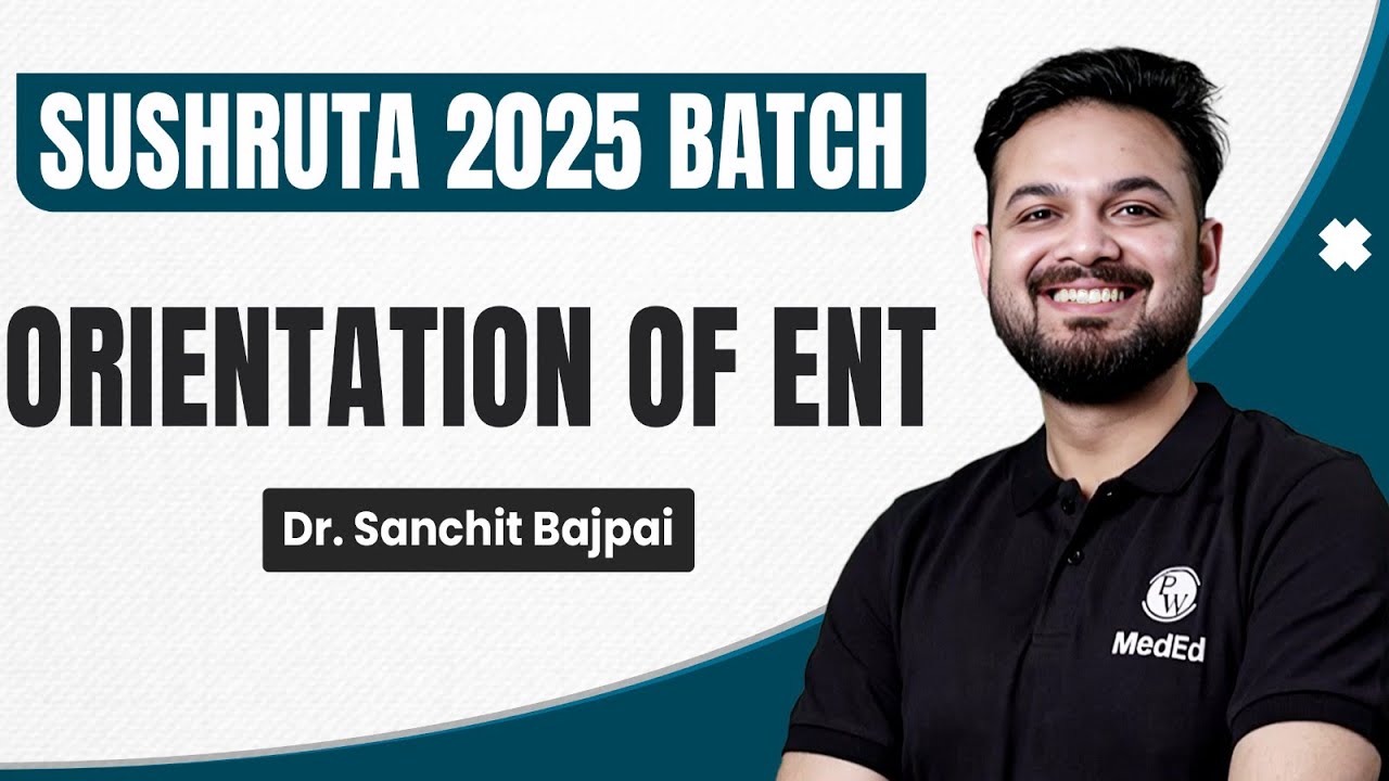 Anatomy Of Nasal Septum & DNS | ENT | Sushruta 2025 For MBBS 3rd Year | Dr. Sanchit  Sir | PW MedEd