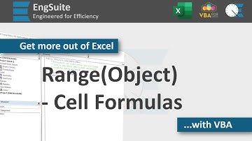 Read and Write Cell Formula - Excel VBA