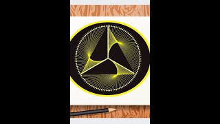 Celebrity color full and bright string art pattern #Shorts Wealth