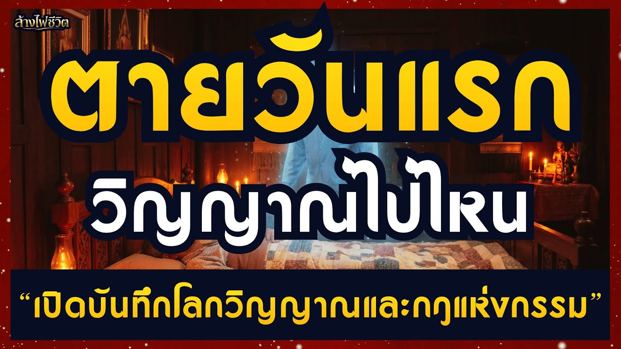 ตายวันแรกวิญญาณไปไหน? เปิดบันทึกโลกวิญญาณ กฎแห่งกรรม และชีวิตหลังความตาย | ล้างไพ่ชีวิต