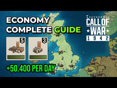 Supremacy: Call of War 1942 Economy Guide: How to Scale Production