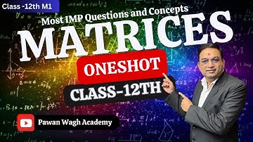 Master Matrices in One Video!
