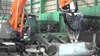 自動車リサイクル｜業種から探す｜商品情報｜日立建機日本
