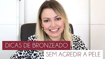 O que é bom para ajudar no bronzeamento?