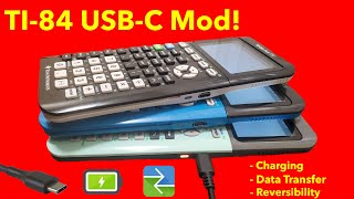 USB-C TI-84 Mod (How To!)