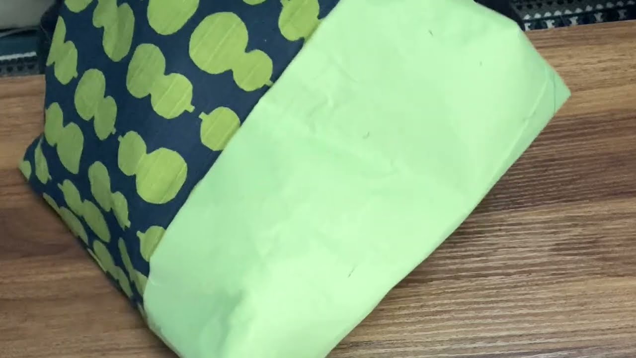 Grandma's exciting tote bag made with materials costing less than