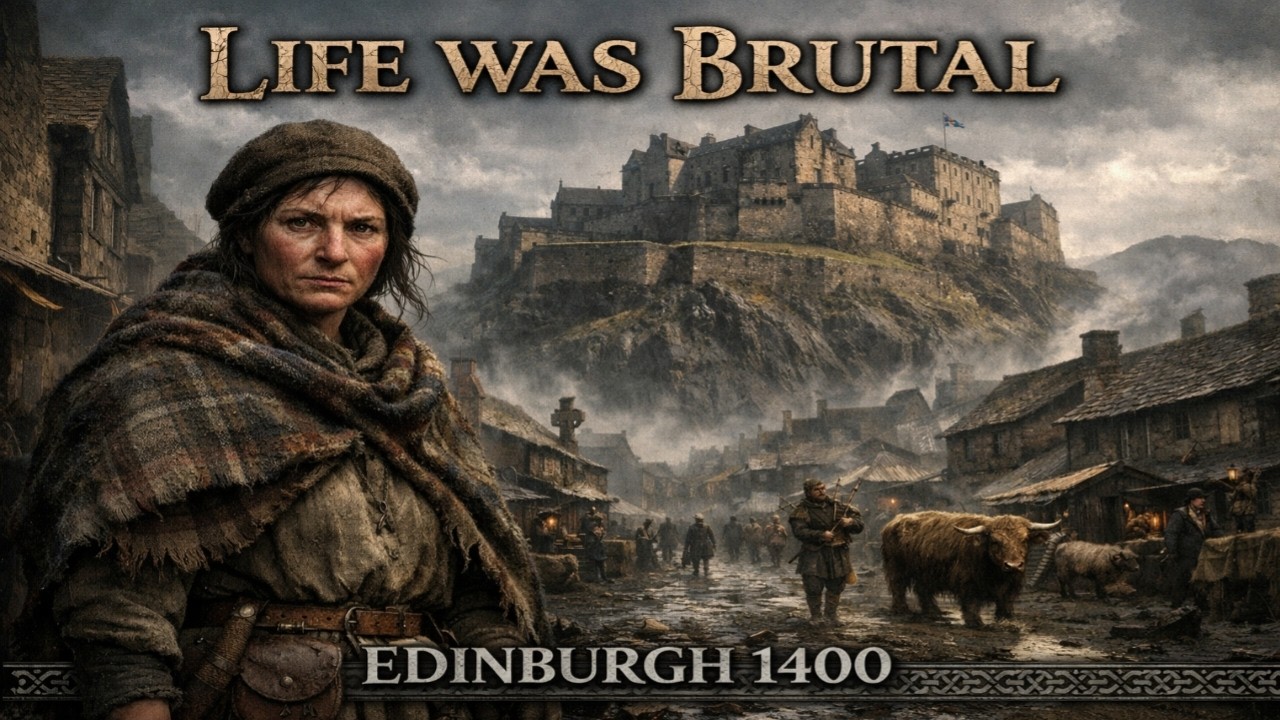 Medieval Edinburgh 1400: Life Was BRUTAL - The Dark Reality