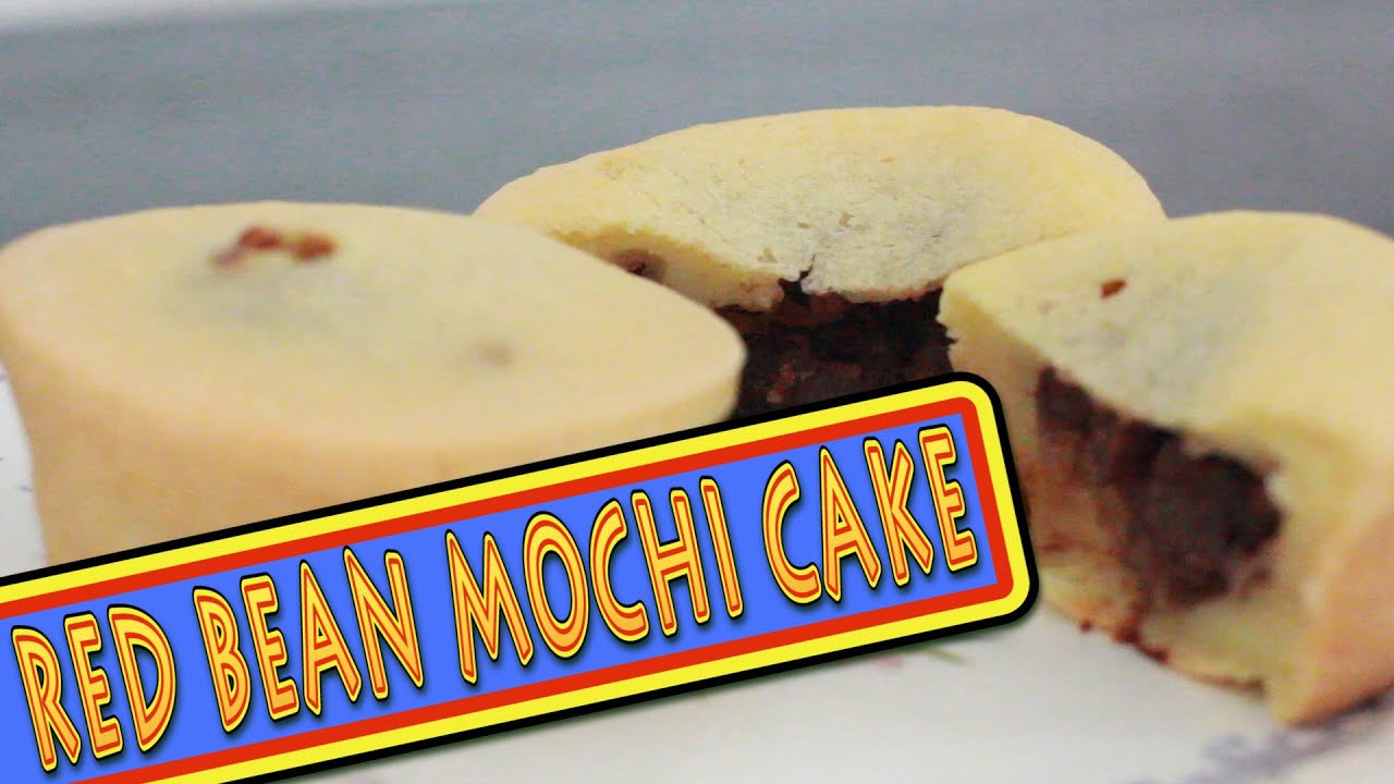 How to Make Red Bean Mochi Cake YouTube