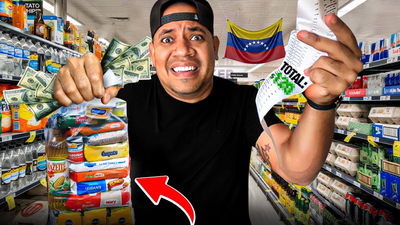 ¿Cuánto cuesta Hacer MERCADO en Venezuela🛒¿Es Posible vivir con la Inflación?