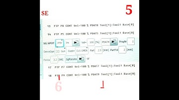 कुका रोबोट  मे स्पोट पोईंट को चैन्ज करने का तरीका