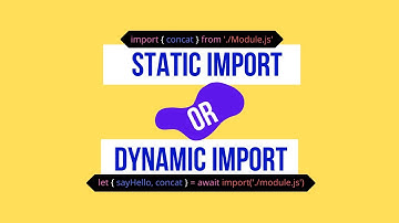 Dynamic Import - For Beginner