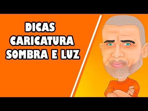 DICAS DE CARICATURA SOMBRAS E LUZ PHOTOSHOP TUTORIAL COMPLETO