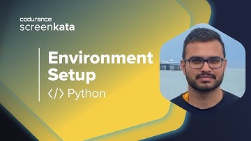 Environment Setup - Python - Codurance Screenkata