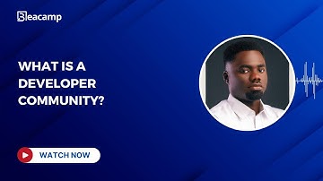 What Is a Developer Community?
