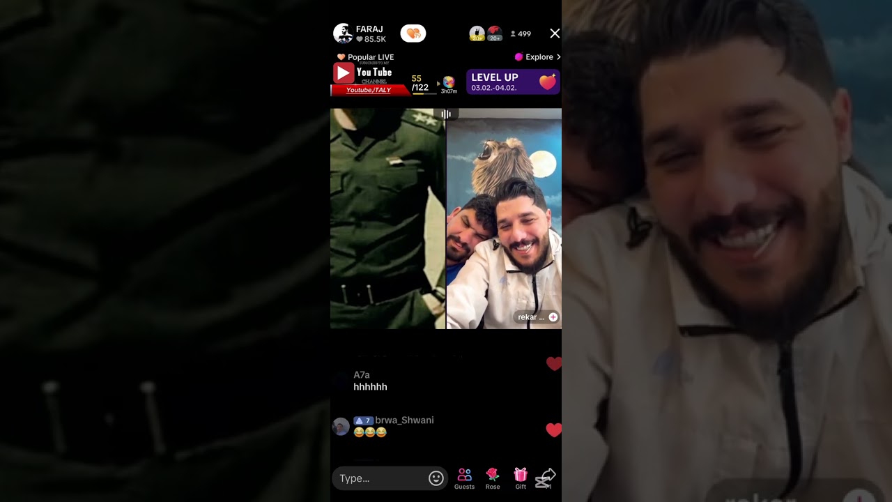 فەرەج و لیوا دابان بەزم😂