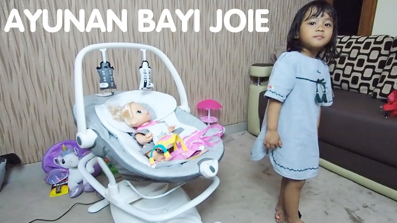 Unboxing Review Swing Ayunan Bayi Elektrik  Otomatis Joie 