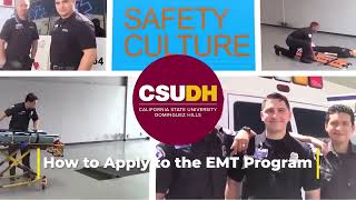 CSUDH EMT Training: How to Apply to the Program