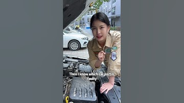 The engine shakes violently, free solution!（1）#shortsvideo #car #driving #tips