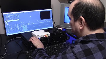 capture vhs and Hi-8 tapes tapes using a Mac Mini and Premiere Pro