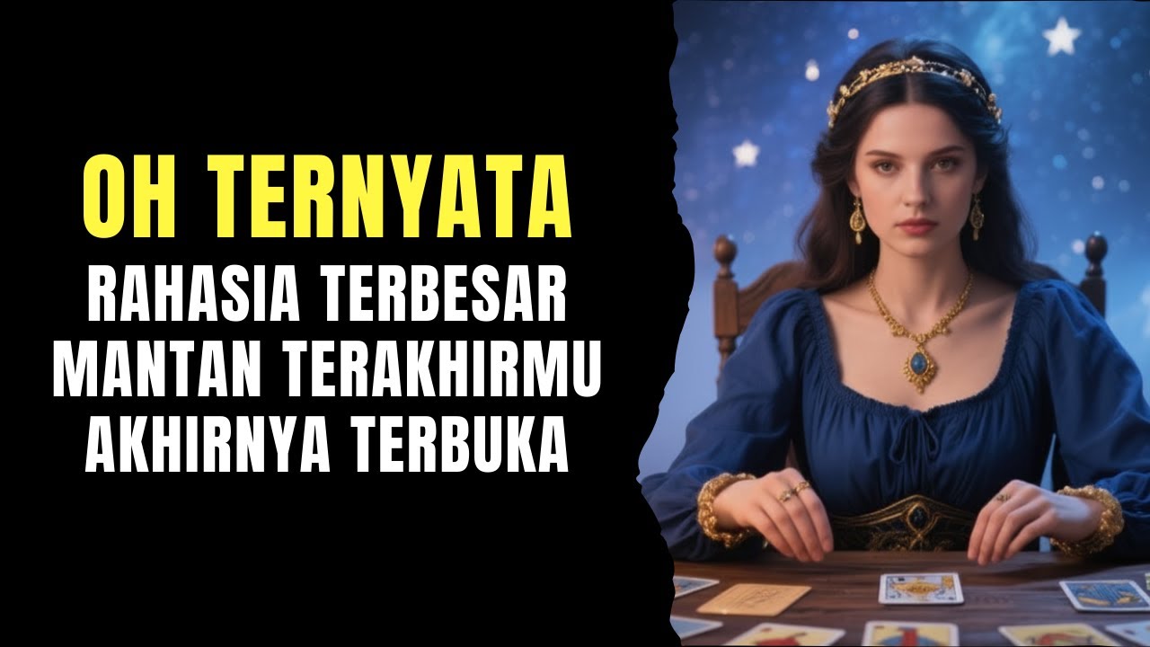 TAROT 💗 RAHASIA TERBESAR MANTAN TERAKHIRMU AKHIRNYA TERBUKA 