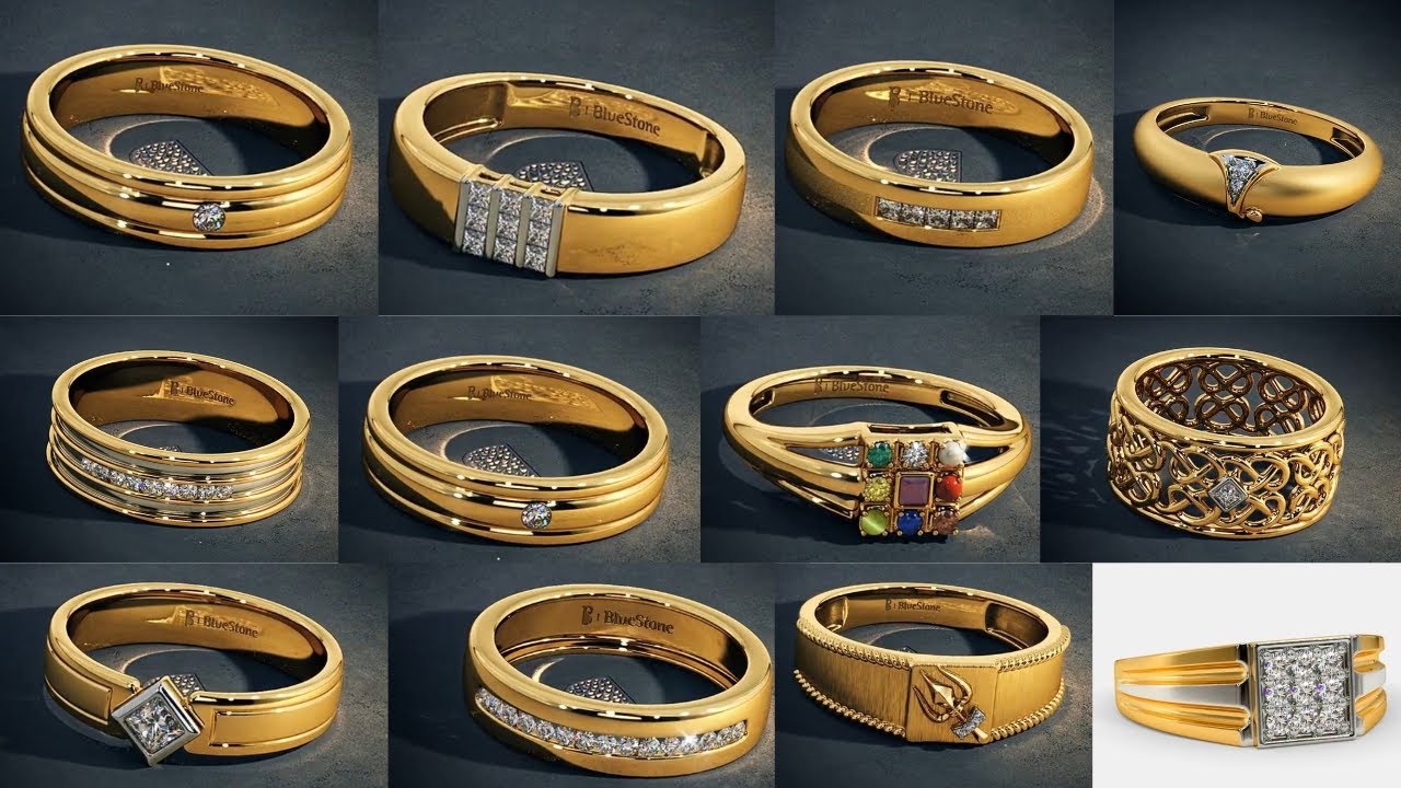 Buy Gold Rings for Men by CARLTON LONDON Online | Ajio.com