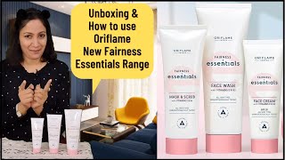 Review and How to use Oriflame new Fairness essentials Range screenshot 3