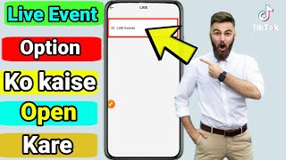 how to create live event on tiktok 2023 || tiktok live event create